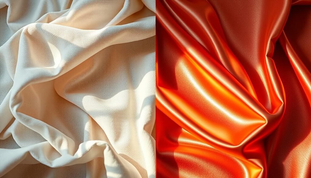 cotton vs polyester fabric types